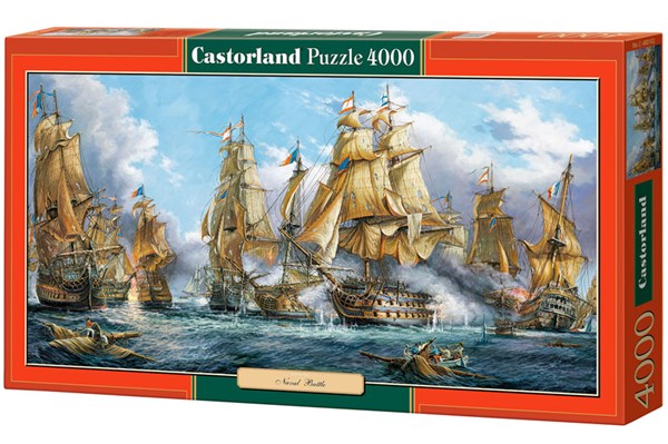 Castorland (C-400102) - "Naval Battle" - 4000 pezzi