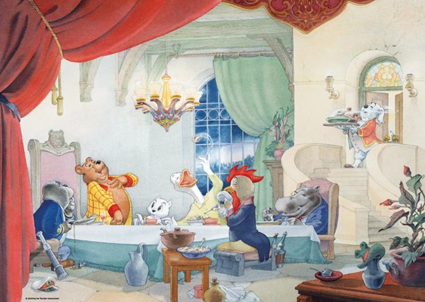 PuzzelMan (456) - Marten Toonder: "A table" - 1000 pezzi