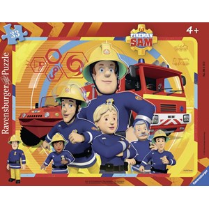 Ravensburger (06114) - "Fireman Sam" - 33 pezzi