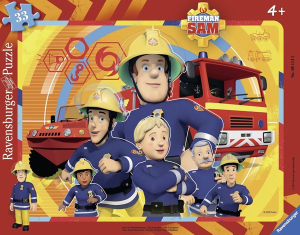 Ravensburger (06114) - "Fireman Sam" - 33 pezzi