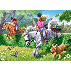 Castorland (С-021062) - "Horse Riding Lesson" - 70 120 pezzi
