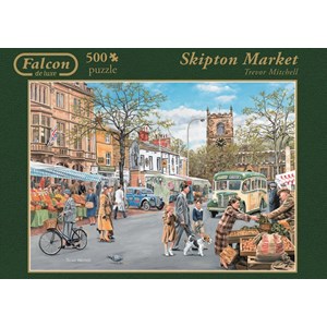 Falcon (11146) - Trevor Mitchell: "Skipton Market" - 500 pezzi