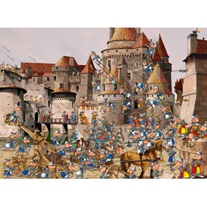Grafika (01447) - François Ruyer: "Attack of the Castle" - 300 pezzi
