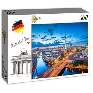Grafika (02506) - "Deutschland Edition, Berlin Skyline In Twilight" - 300 pezzi
