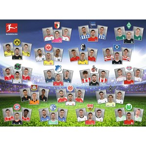 Ravensburger (13239) - "Bundesliga 2017/2018" - 300 pezzi
