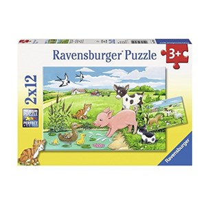 Ravensburger (07582) - "Baby Animals on The Farm" - 12 pezzi