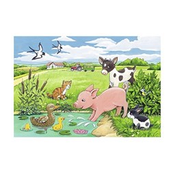 Ravensburger (07582) - "Baby Animals on The Farm" - 12 pezzi