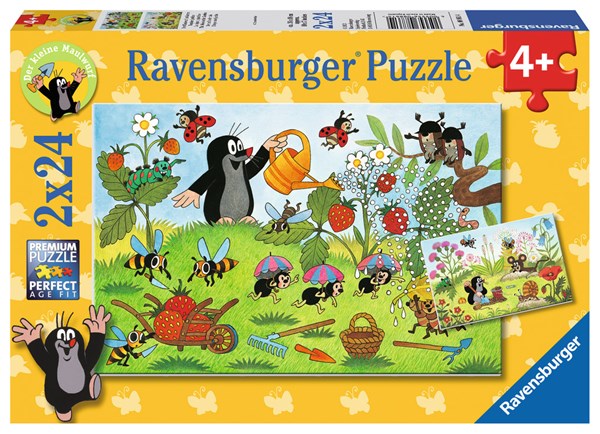 Ravensburger (08861) - "Mole in The Garden" - 24 pezzi
