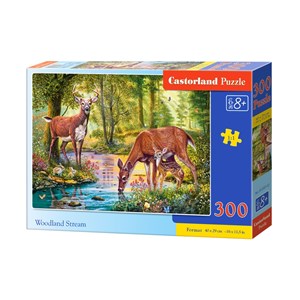 Castorland (B-030132) - "Woodland Stream" - 300 pezzi