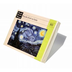Puzzle Michele Wilson (A848-80) - Vincent van Gogh: "Starry Night" - 80 pezzi