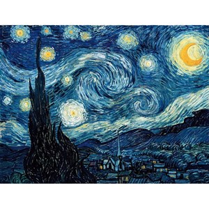 Puzzle Michele Wilson (A848-80) - Vincent van Gogh: "Starry Night" - 80 pezzi