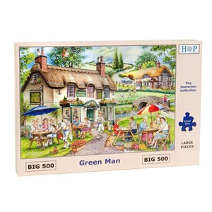The House of Puzzles (3886) - "Green Man" - 500 pezzi