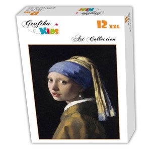 Grafika Kids (00149) - Johannes Vermeer: "The Girl with a Pearl Earring, 1665" - 12 pezzi