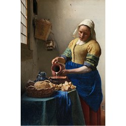 Grafika (00154) - Johannes Vermeer: "The Milkmaid, 1658-1661" - 100 pezzi