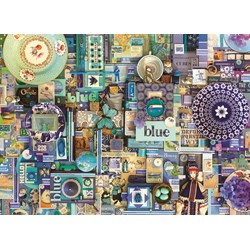 Cobble Hill (51865) - Shelley Davies: "Blue" - 1000 pezzi
