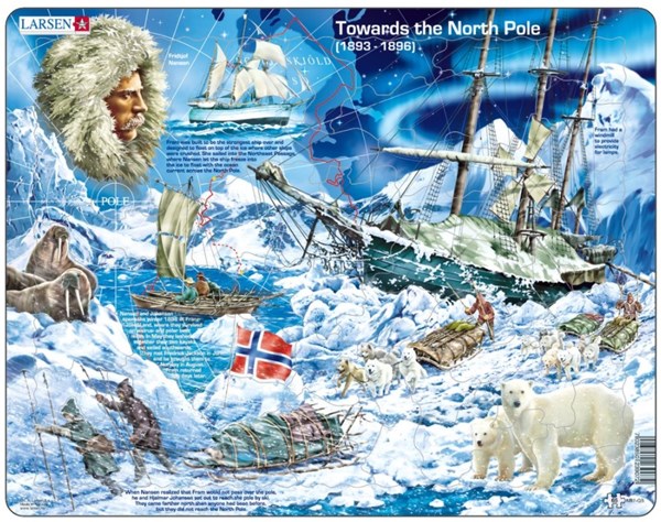 Larsen (NB7-GB) - "Towards the North Pole - GB" - 65 pezzi