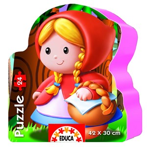 Educa (14962) - "Sweet Little Red Riding Hood" - 24 pezzi