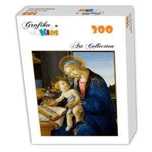 Grafika Kids (00696) - Sandro Botticelli: "The Madonna of the Book, 1480" - 300 pezzi