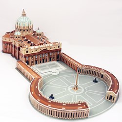 Cubic Fun (MC092H) - "Saint Peter's Basilica in Rome" - 144 pezzi