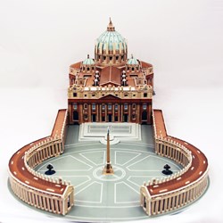 Cubic Fun (MC092H) - "Saint Peter's Basilica in Rome" - 144 pezzi