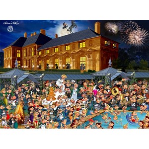 Grafika (02132) - François Ruyer: "Château de Vallery" - 300 pezzi