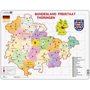 Larsen (K33) - "Bundesland, Freistaat Thüringen" - 70 pezzi