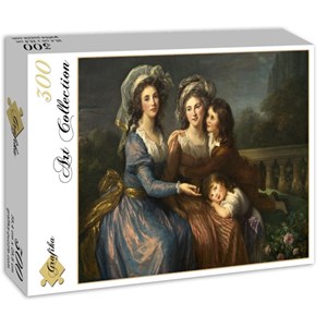 Grafika (02171) - Élisabeth Vigée Le Brun: "The Marquise de Pezay, and the Marquise de Rougé with Her Sons Alexi" - 300 pezzi