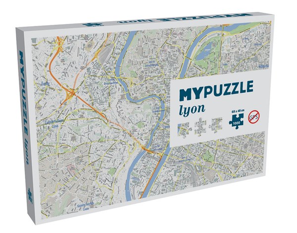 Mypuzzle (99646) - "Lyon" - 1000 pezzi
