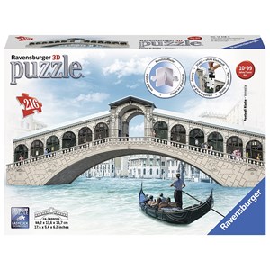 Ravensburger (12518) - "Rialto Bridge" - 216 pezzi