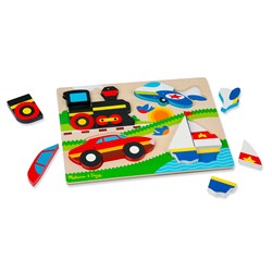 Melissa and Doug (1893) - "Vehicles" - 9 pezzi