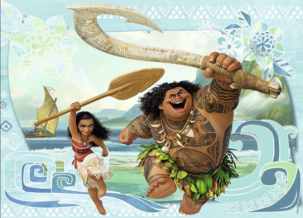 Nathan (86573) - "Disney Vaiana" - 60 pezzi