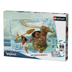 Nathan (86573) - "Disney Vaiana" - 60 pezzi