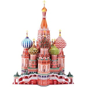 Cubic Fun (MC093H) - Fredric Church: "Saint Basil the Blessed Cathedral of Moscow" - 214 pezzi