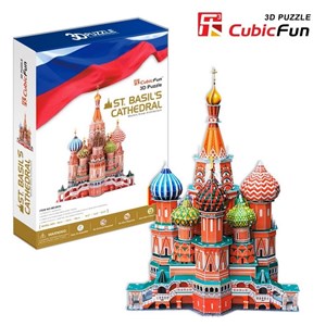 Cubic Fun (MC093H) - Fredric Church: "Saint Basil the Blessed Cathedral of Moscow" - 214 pezzi