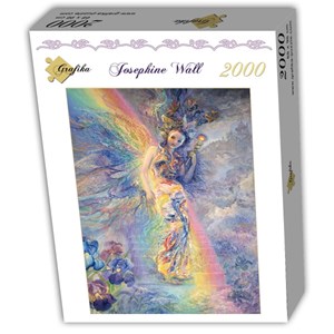 Grafika (T-00282) - Josephine Wall: "Iris, Keeper of the Rainbow" - 2000 pezzi
