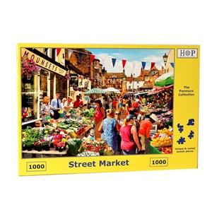 The House of Puzzles (4265) - "Street Market" - 1000 pezzi