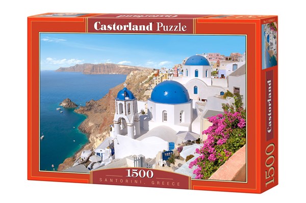Castorland (150663) - "Santorin, Greece" - 1500 pezzi