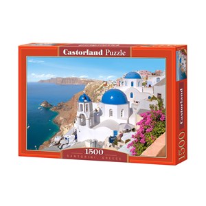 Castorland (150663) - "Santorin, Greece" - 1500 pezzi