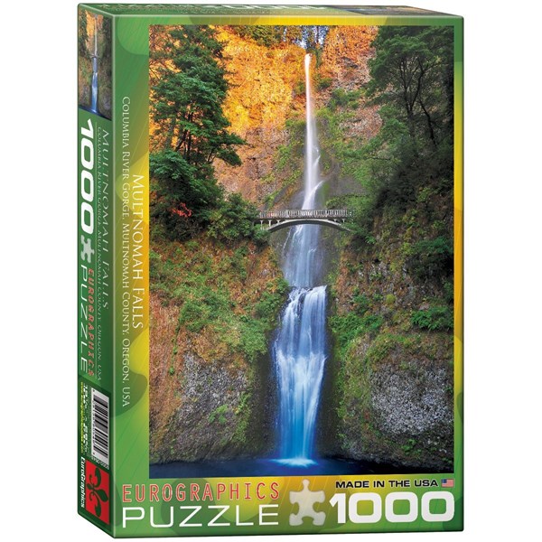 Eurographics (6000-0546) - "Multnomah Falls, Columbia River Gorge, OR" - 1000 pezzi