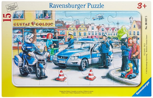 Ravensburger (06037) - "Police" - 15 pezzi