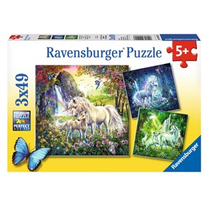 Ravensburger (09291) - "Beautiful Unicorns" - 49 pezzi