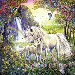 Ravensburger (09291) - "Beautiful Unicorns" - 49 pezzi