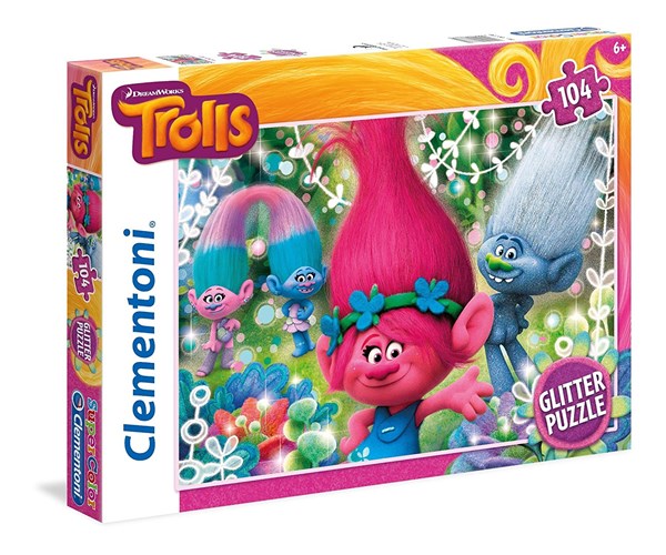 Clementoni (27249) - "Trolls" - 104 pezzi