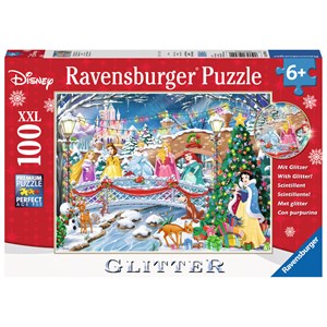 Ravensburger (10794) - "The Princesses Celebrate Christmas" - 100 pezzi