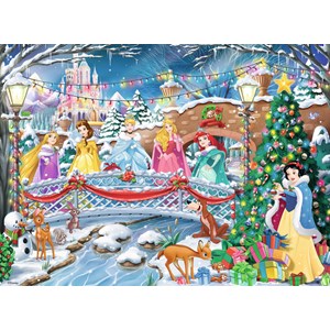Ravensburger (10794) - "The Princesses Celebrate Christmas" - 100 pezzi
