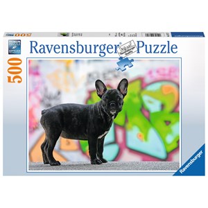 Ravensburger (14771) - "French Bulldog" - 500 pezzi