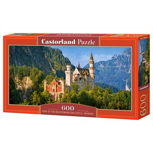 Castorland (B-060221) - "Neuschwanstein, Germany" - 600 pezzi