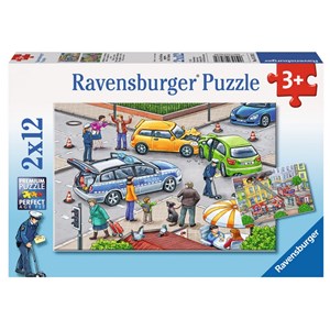 Ravensburger (07578) - "Police Action" - 12 pezzi