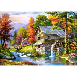 Castorland (B-52691) - "Old Sutter's Mill" - 500 pezzi