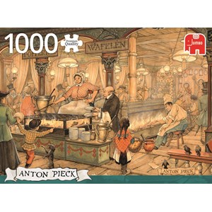 Jumbo (17091) - Anton Pieck: "Dutch Pancake House" - 1000 pezzi